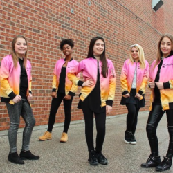 Rising Canadian Pop Group Girl Pow-R Performed at Santa Clause Parades