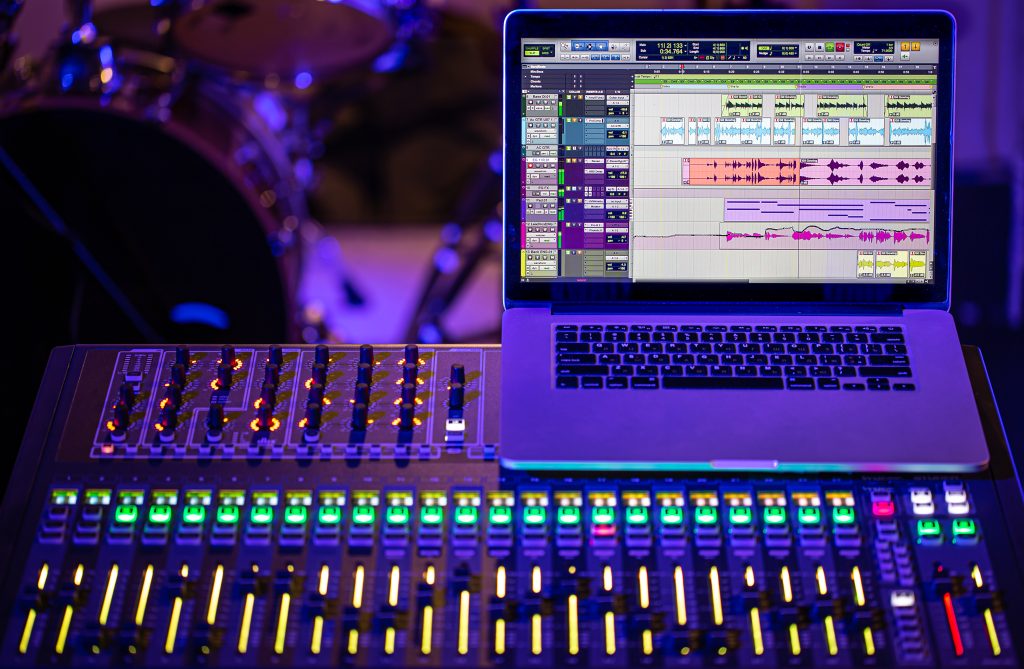 using technology for music production workflow